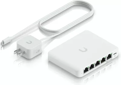 Switch Ubiquiti UniFi Flex Mini 2.5G, Managed, 5 porte, PoE, Desktop