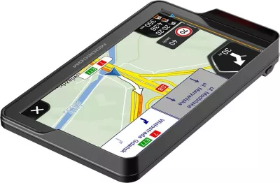 GPS navigacion për vetura MODECOM FreeWAY CX 7.3 me iGO Navigation Truck, 16 GB, E zezë