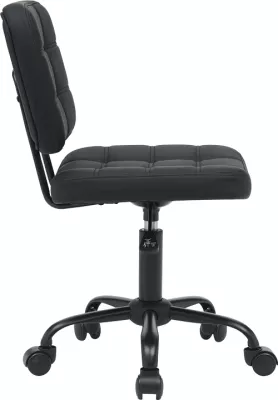 Karrige zyre Sedia pu e zezë 50x50x75-85cm