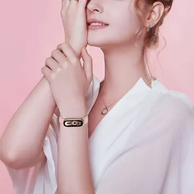 Rrip najloni Tech-Protect NylonMag për Xiaomi Smart Band 8/9/NFC, i zi