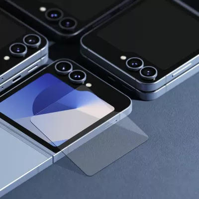 Mbështjellës xhami i temperuar Ringke për ekran të jashtëm Samsung Galaxy Z Flip 6, 2 copë