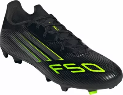 Atlete futbolli për meshkuj adidas F50, të zeza-verdhë [Madhësia: 43 1/3]