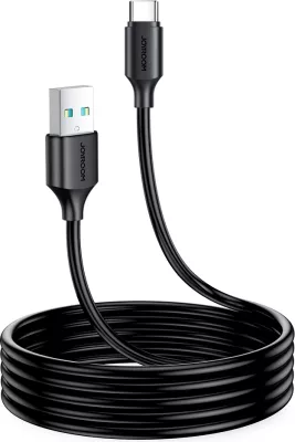 kabllo USB-A në USB-C Joyroom Long-Lasting Series A9 S-UC027A9 2m 3A 20W 480Mbps, e zezë