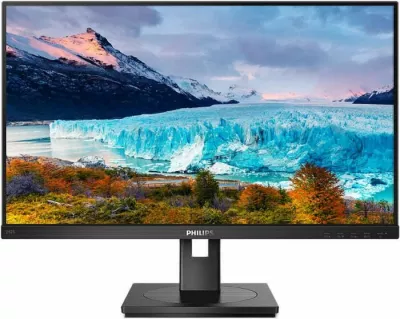 Monitor Philips 242S1AE 23.8\" IPS FHD 100Hz, i zi, set me kabllo