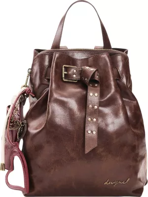 Çantë shpine Desigual BACK_GALAXY LUENA MIN 26WAKP12 për femra, kafe