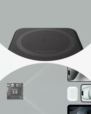 Powerbank Anker 633 MagGo, 10.000 mAh, 15W, e zezë