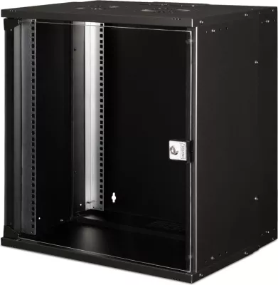 Kasë rrjeti Digitus SOHO PRO 12U, 19 inç, e zezë