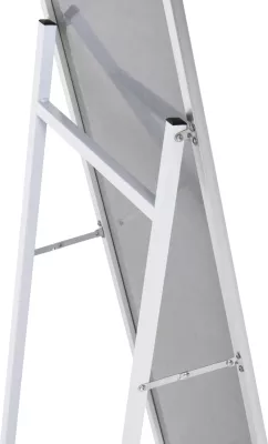 Pasqyrë qëndruese në dysheme JOELY FH9578.40 kornizë alumini ngjyrë argjendi 40x31x160H cm