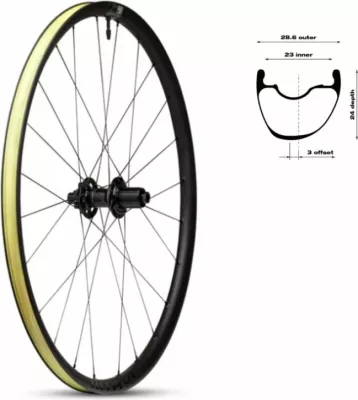 Rrotë prapa biçiklete Shimano, e zezë