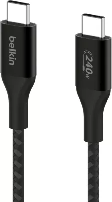 Kabllo USB-C Belkin CAB015bt2MBK, 2 m, USB 2.0, e zezë