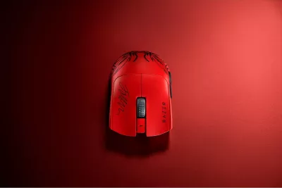 Maus Razer Viper V3 Pro Faker edition, wireless, 35000 DPI, i kuq