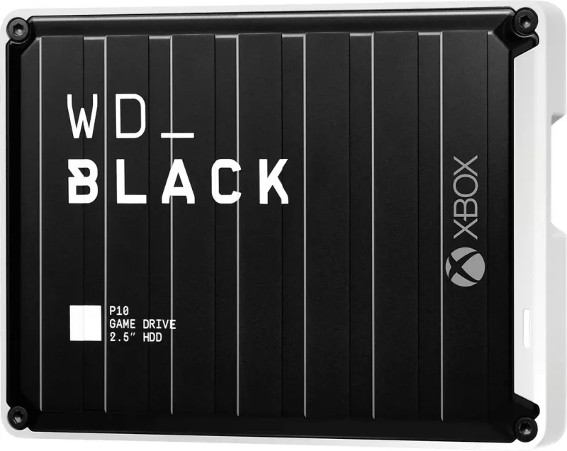 Hard disk Western Digital P10, 4 TB, 2.5", 3.2 Gen 1, e zezë
