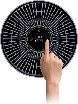 Pastrues ajri Smartmi Air Purifier 2, 40 W, për 26-45 m², HEPA H13 + karbon aktiv, UV-C, gri
