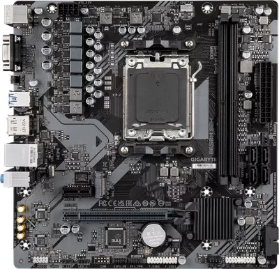 Pllakë amë GIGABYTE B650M S2H, Socket AM5, B650, 2x DDR5, 1x M.2, 4x SATA, Micro ATX