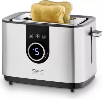 Toster buke CASO Selection T2 (2769) 2-feta 920W 7 nivele, inox