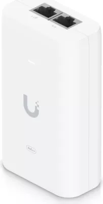 Adapter PoE++ Ubiquiti U-POE++, 60W, 48V DC, i bardhë