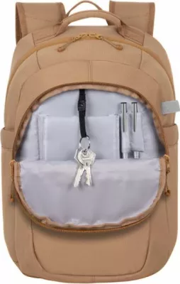 Çantë shpine për laptop RIVACASE 5432, 14", 16L, bezhë