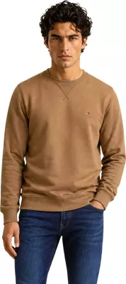 Duks për meshkuj Tommy Hilfiger ESS Seasonal Fleece MW0MW40000, kafe [Madhësia: S]