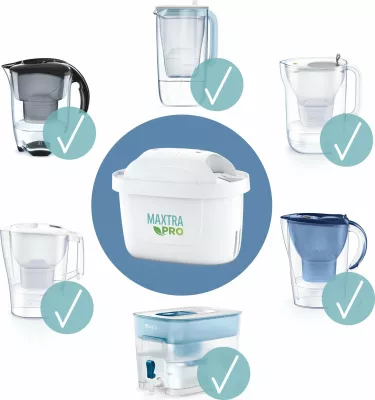 Kartrixh filtri uji Brita MAXTRA PRO Pure Performance 150 L, set 3 copë