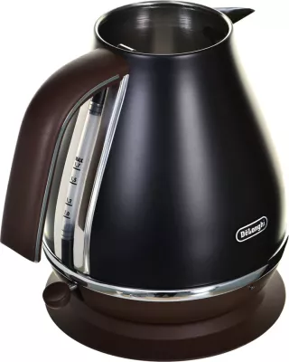 Çajnik elektrik DeLonghi KBOV 2001.BK, 1.7 L, 2000 W, Zi, Kafe