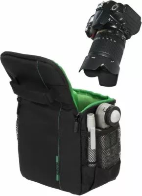 Çantë kamere RIVACASE 7420 PS për DSLR, 170×130×180 mm, e zezë