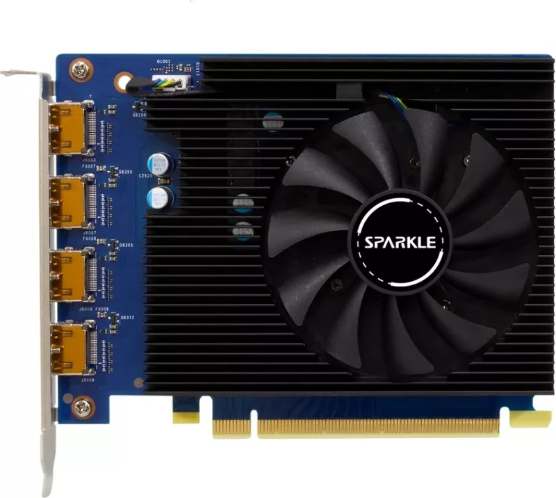 Kartelë grafike SPARKLE Intel Arc A310 Omni View, 4 GB, Blu