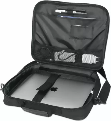 Çantë laptop MANHATTAN Cambridge Clamshell 14.1, e zezë