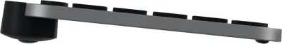 Tastierë Logitech MX Keys Mini për Mac, Wireless, Bluetooth, Scissor key switch, QWERTZ, LED, E zezë, Gri