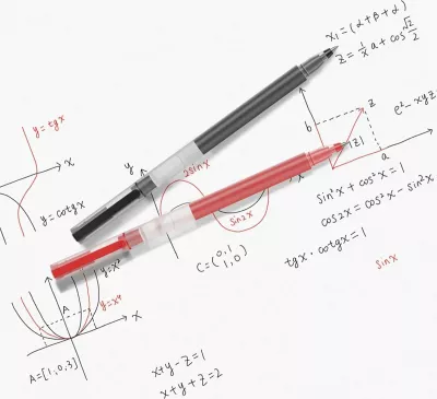 Stilolaps xhel Xiaomi BHR8863GL 0.5 mm set 10 copë i kuq