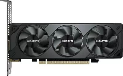 Kartelë grafike Gigabyte RTX 5060 OC Low Profile 8GB GDDR7, 3 fan, e zezë