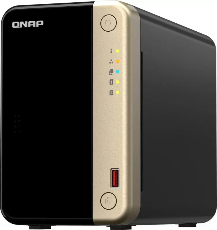 NAS QNAP TS-264, Intel Celeron N5095, 8 GB RAM, Tower, Zezë/Ari