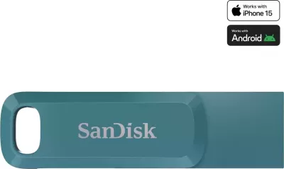 USB flash SanDisk Ultra Dual Drive Go 1TB, USB Type-C, 3.2 Gen 1, turquoise