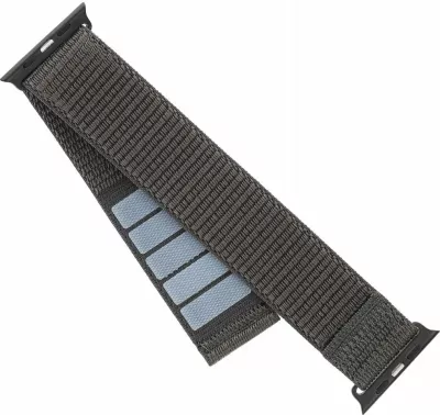 Rrip sportiv najloni Fixed FIXNST2-1029-GR për Apple Watch Ultra 49mm, 160-210 mm, gri e errët