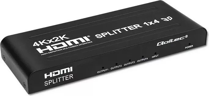 Splitter HDMI Qoltec 51798, 4 x HDMI, 4K x 2K, i zi
