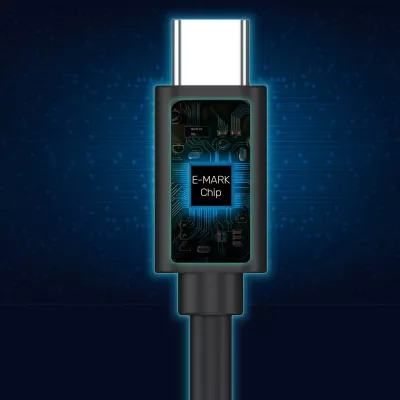 Kabllo zgjatëse USB-C Unitek C14086BK-1.5M 1.5 m USB 3.1 Gen2 10 Gbps 100W PD 4K, e zezë