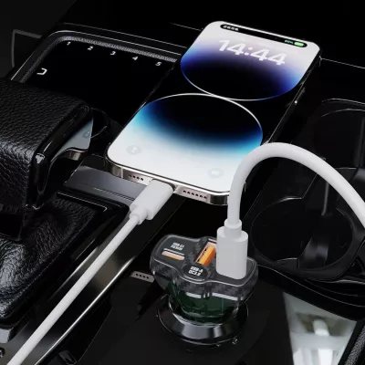 Karikues veture Dudao R78, 78W, 2xUSB-A QC, USB-C PD, i zi
