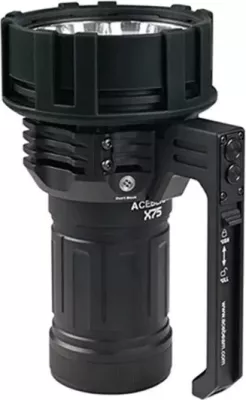 Elektrik dore AceBeam X75 70.2, LED, 6500K, i zi