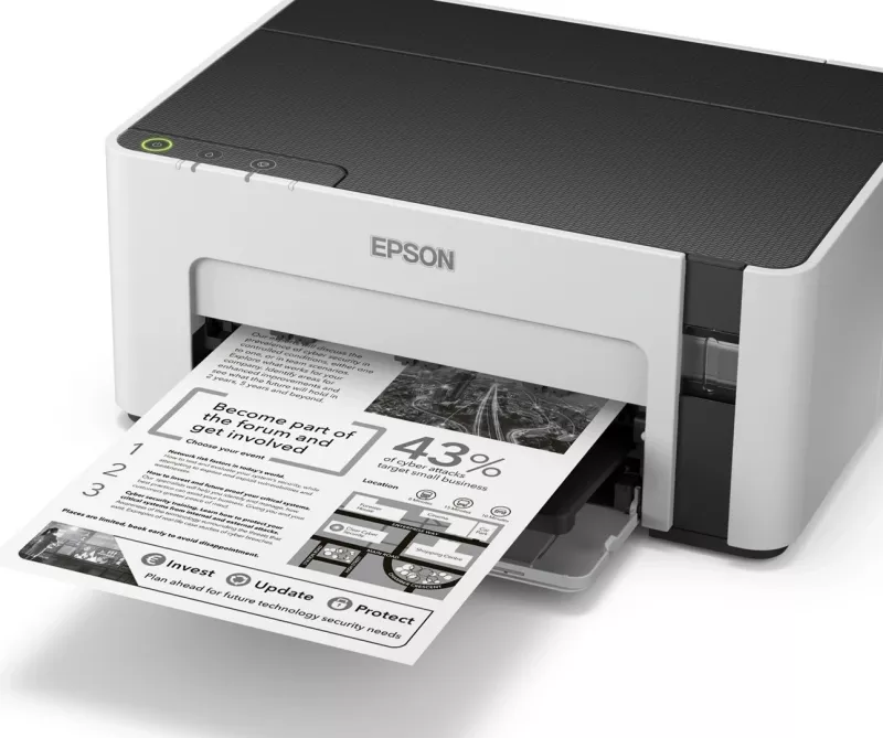 Printer Epson EcoTank M1100, Inkjet, A4, i zi thumbnail 3