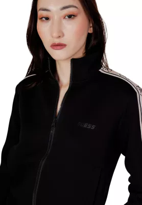 Duks për femra Guess Active Britney Full Zipper, i zi [Madhësia: S]