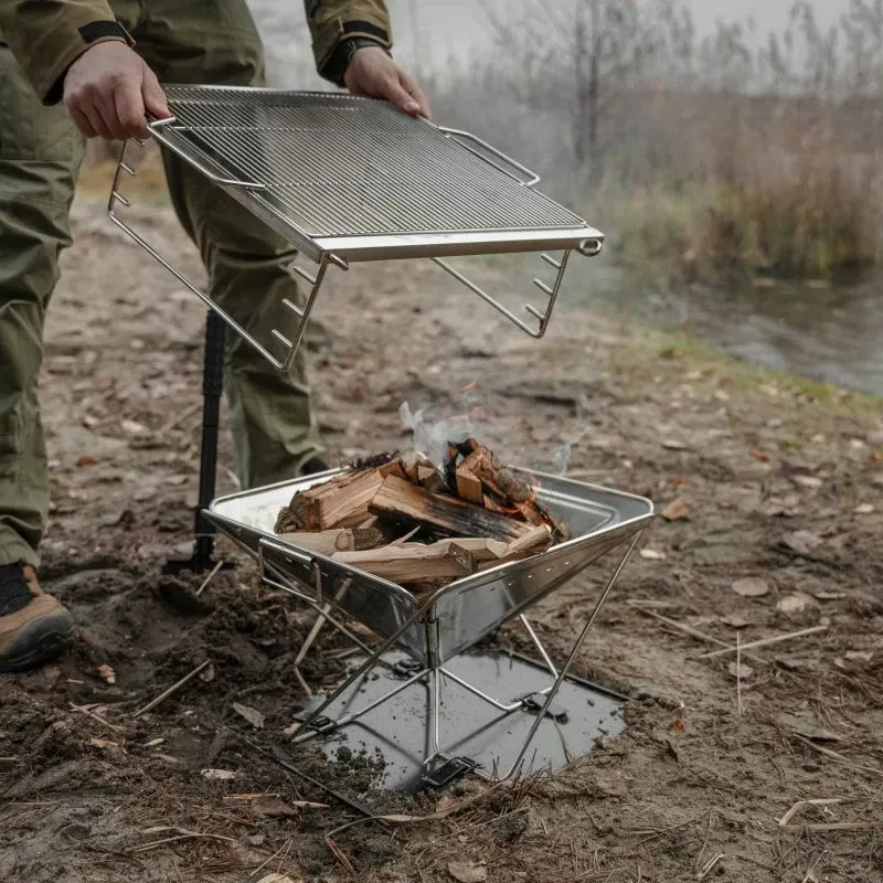 Grill portativ Offlander, gri