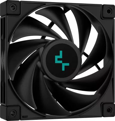 Ftohës ajri DeepCool AK400 ZERO DARK PLUS, 12 cm, 500 RPM, 1650 RPM, Ngjyrë e zezë