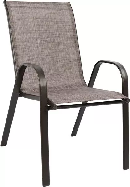 Set kopshti tavolinë & karrige Leon FH5206.02, 7 pjesë, të kafta