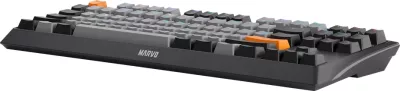 Tastierë mekanike Marvo KG980B TKL 87 taste, Hot-swap, RGB, Type-C, e zezë
