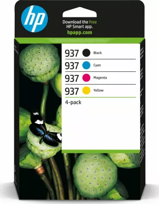 Set kartrixhash boje HP 937 (6C400NE) 4 copë, CMYK