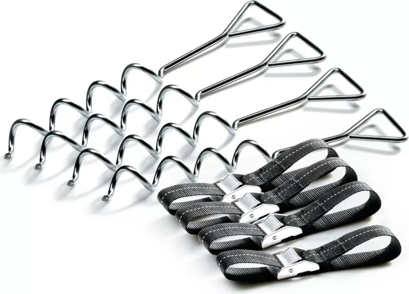 Set ankorimi për trampolinë Salta 5055, 430 mm, çelik inox, poliester