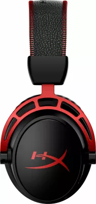 Kufje gaming wireless HyperX Cloud Alpha Wireless (4P5D4AA), bateri 300 orë, mikrofon i shkëputshëm, DTS HeadphoneX, kuqe