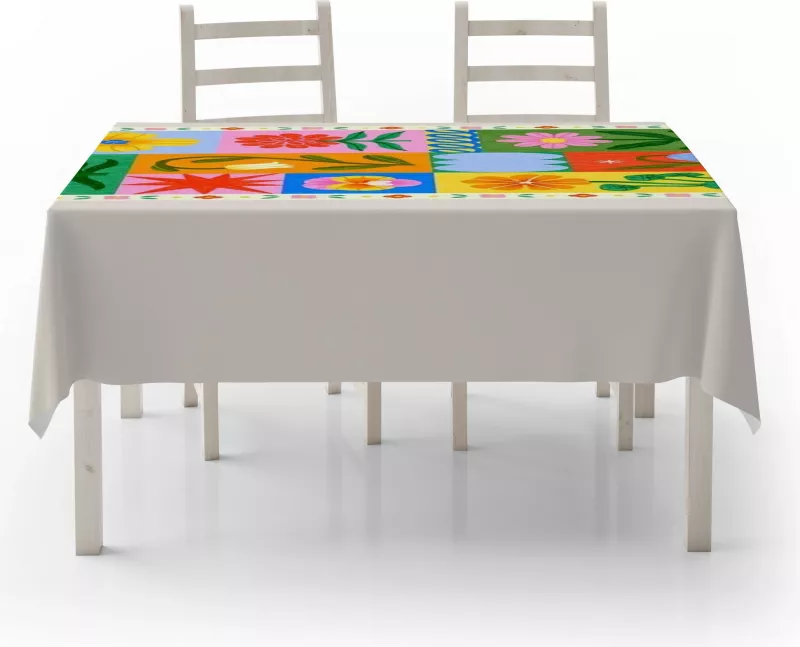 Mbulesë tavoline Hermia, Asr-tblclt25-23, 140x220 cm