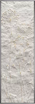 Pikturë dekorative Breath of Art, kanavacë, dru, bezhë-ari, 40x120x4cm