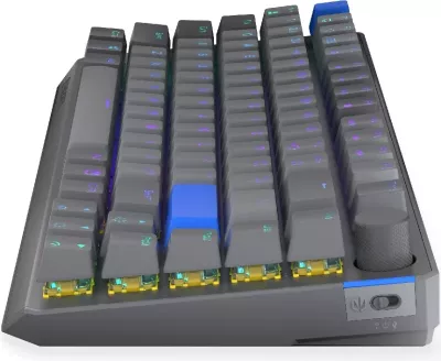 Tastierë mekanike wireless Endorfy Thock V2 75%, RGB, hot-swap, gri