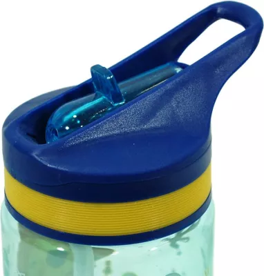 Bidon uji KiDS Licensing Jungle KL11262, 400 ml, me pipëz dhe dorezë